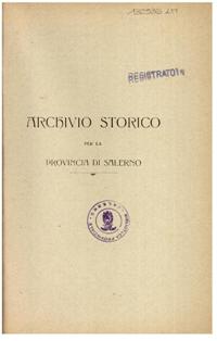 Archivio storico della provincia di Salerno